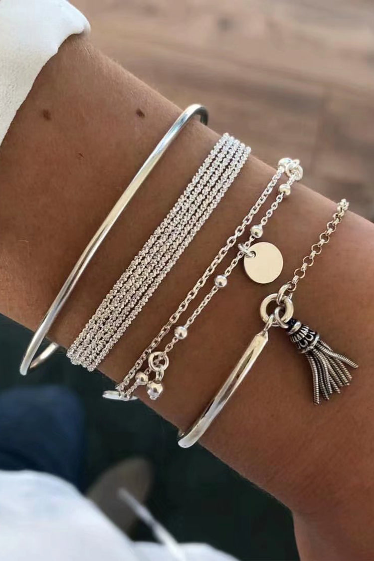 Dashingsoul Fashion Vintage Tassel Bracelet Bracelet Set