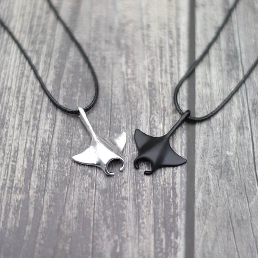 Dashingsoul Diving Enthusiasts Accessories Manta Ray Necklace