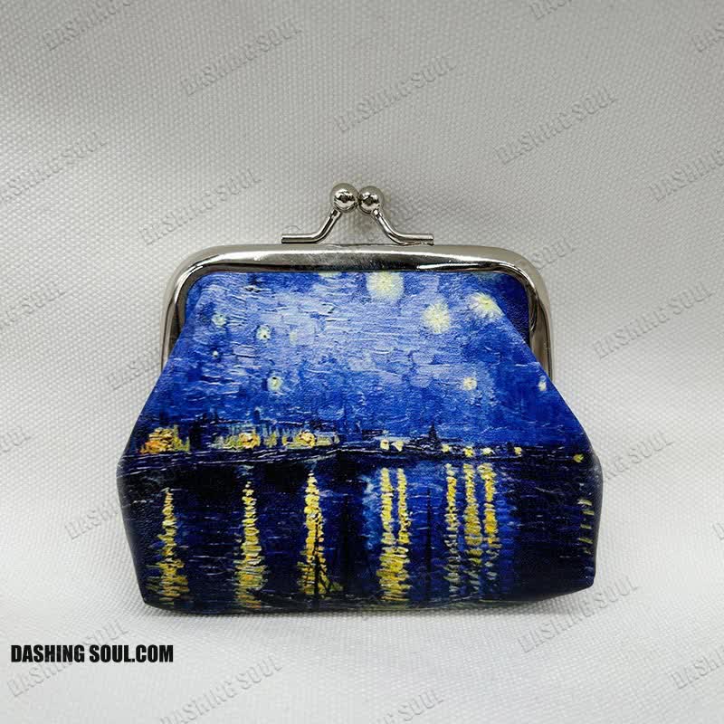 Art Vintage Oil Painting Women's Coin Purse