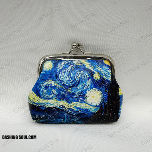 Art Vintage Oil Painting Women's Coin Purse
