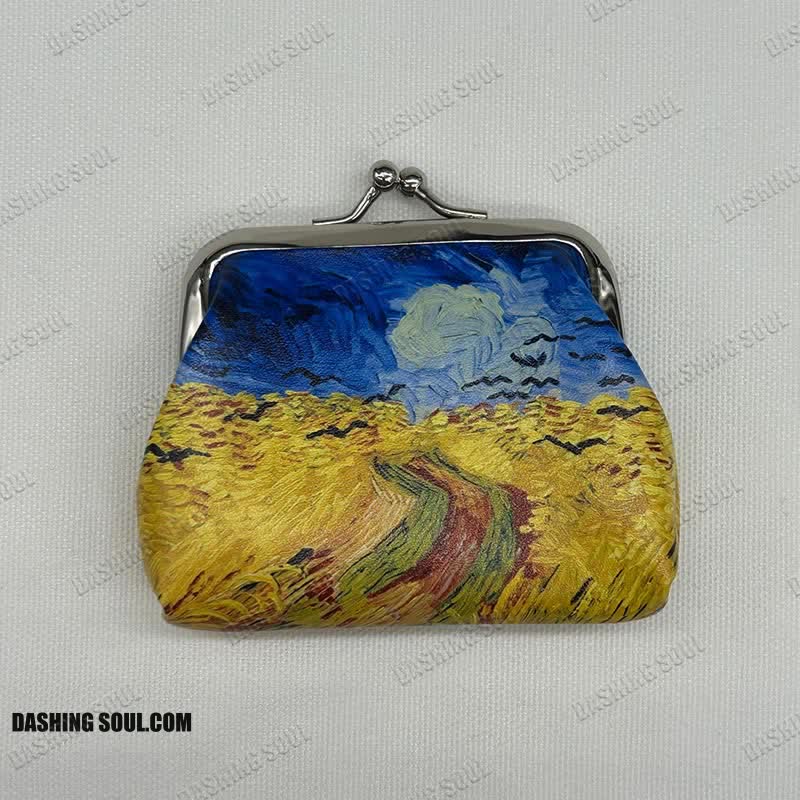 Art Vintage Oil Painting Women's Coin Purse