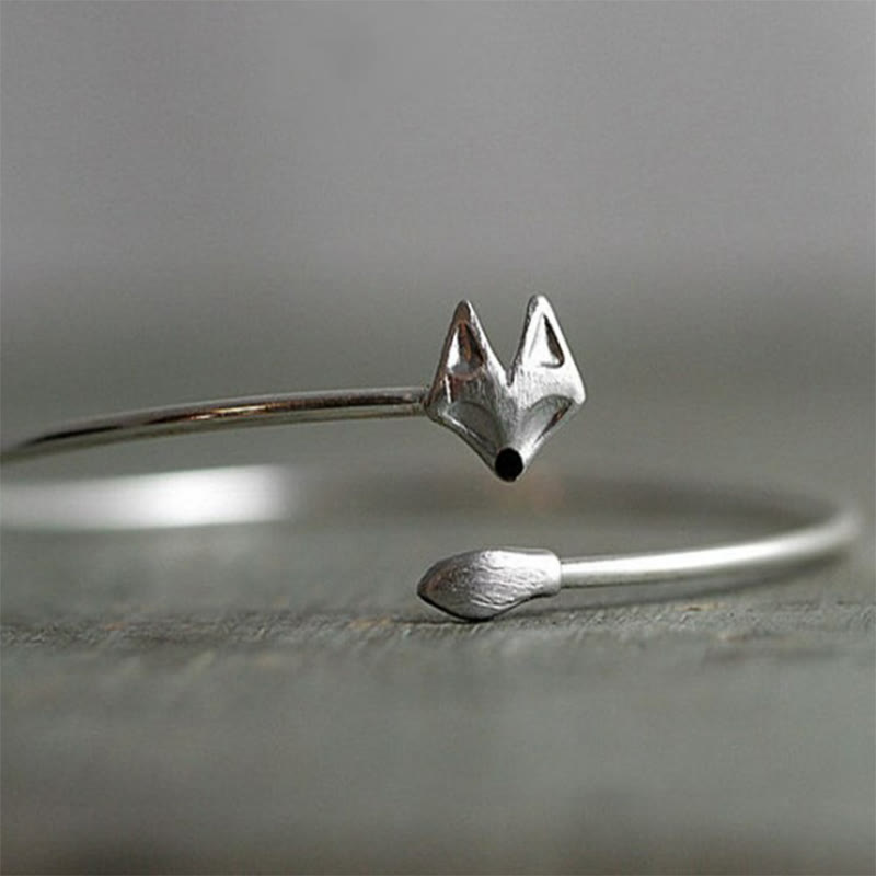Women's Vintage Fox Head Bracelet