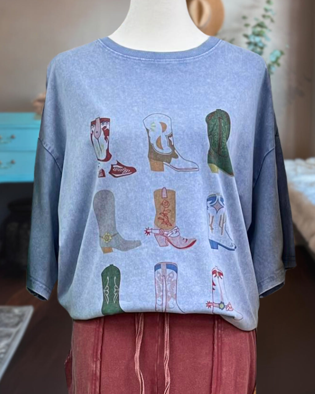 Boot Printed T-shirt